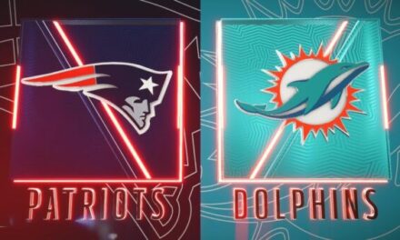 OFFICIAL: Week 1 Miami at New England 4:25 pm