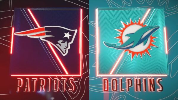 OFFICIAL: Week 1 Miami at New England 4:25 pm