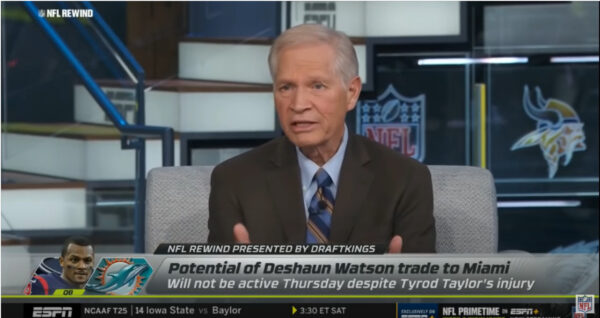 Chris Mortensen of ESPN on if Tua’s Injury will Heat up Watson Trade Talks with Houston