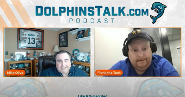 DolphinsTalk.com Podcast with Frank Fleming (Frank the Tank) from Barstool Sports