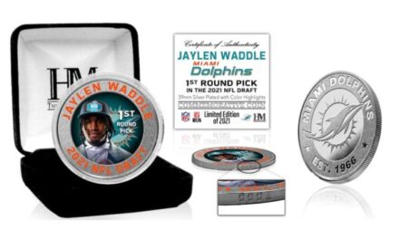 DolphinsTalk Giveaway: Win a Jaylen Waddle Rookie Coin
