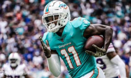 DeVante Parker Moved to IR; Must Miss At Least 3 games