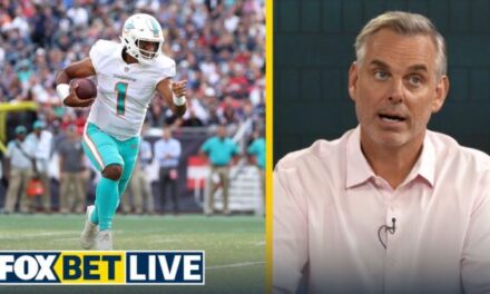 Cowherd: Bet the Dolphins and the Under
