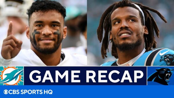 CBS SPORTS: Dolphins Win Big vs Panthers 33-10