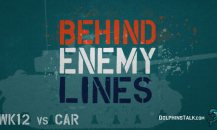 Behind Enemy Lines: Week 12, Carolina Panthers Edition