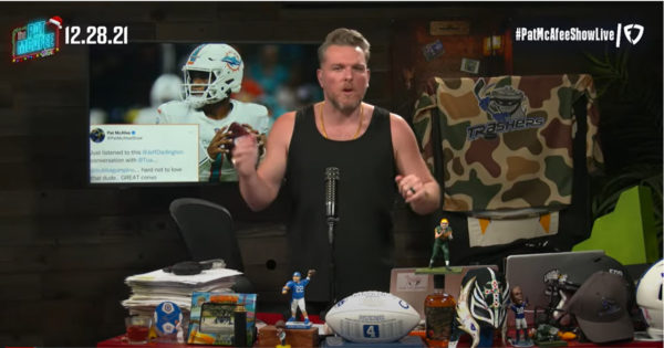 Pat McAfee on Tua and the Dolphins Win over the Saints