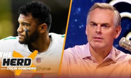 Colin Cowherd Not Sold on Tua in Miami; Flores Winning with a Limited Quarterback