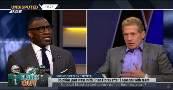 Skip Bayless and Shannon Sharpe React to Flores Being Fired by Miami