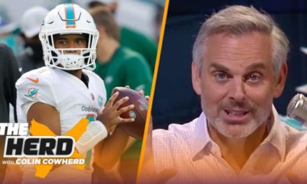 Cowherd on Anonymous Dolphins Players Talking about Tua