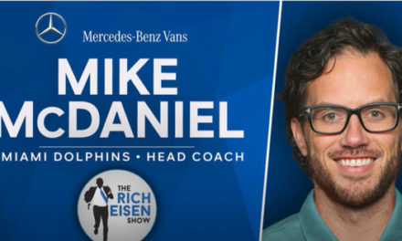 Rich Eisen Show: Mike McDaniel’s Journey from Broncos Ball Boy to Dolphins Head Coach
