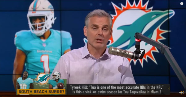 Cowherd: Expectations for Tua in Miami with Tyreek Hill now as his #1 WR