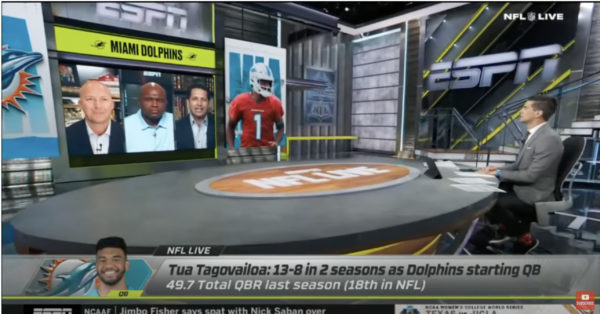 ESPN NFL LIVE: Is the Dolphins Offense Overrated and can Tua Elevate the Offense?