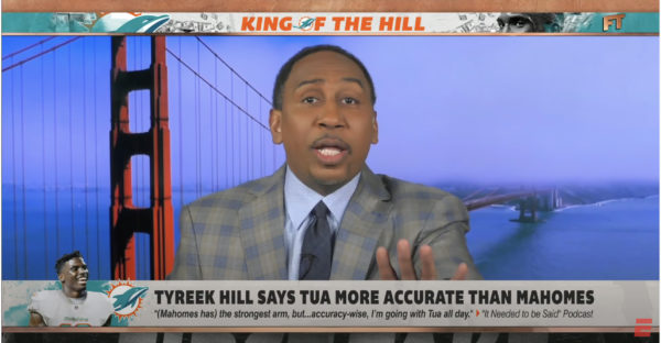 FULL VIDEO: Stephen A. Smith Blasts Tyreek Hill for his Podcast Comments