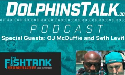 DolphinsTalk Podcast: Seth Levit and OJ McDuffie Join Us to Talk Miami Dolphins Football