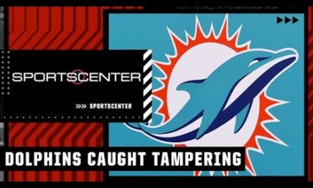 ESPN: Dolphins Lose 2023 1st-Round Draft pick for Tampering