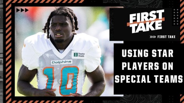 ESPN: Dolphins to Use Tyreek Hill and Other Star Players on Special Teams