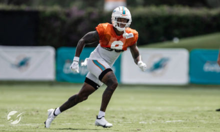 Camp Dolphins: Jevon Holland Continues To Stand Out