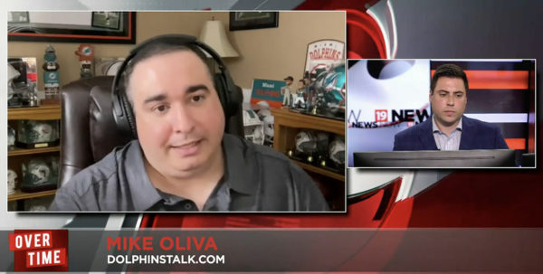 Mike Oliva from DolphinsTalk.com on CBS Cleveland Talking Dolphins Losing Two Draft Picks