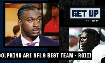 RGIII: The Dolphins Are the Best Team in the League Right Now