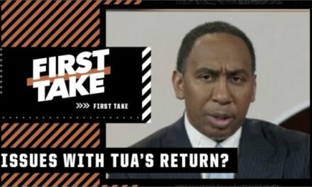 Stephen A.’s Verdict on Tua coming back into the game