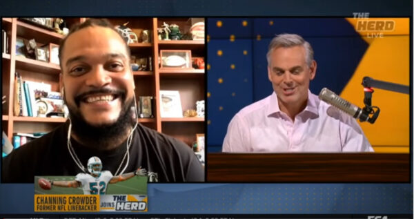 Channing Crowder with Colin Cowherd on Miami vs Buffalo