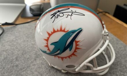 DolphinsTalk Contest: Win a Ricky Williams Autographed Helmet