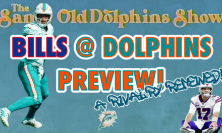 The Same Old Dolphins Show: A Rivalry Renewed