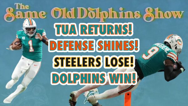 The Same Old Dolphins Show: Igbo Called Game (Steelers Review)