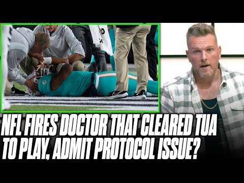 Pat McAfee Reacts to NFL Firing Doctor in Tua Concussion Situation