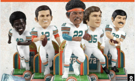 1972 Miami Dolphins Bobblehead Dolls (LIMITED EDITION)