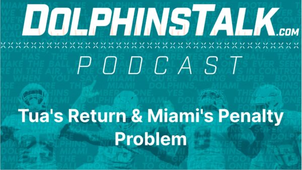 DolphinsTalk Podcast: Tua’s Return & Miami’s Penalty Problem