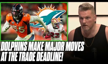 Pat McAfee on Dolphins Trading for Bradley Chubb