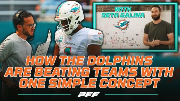 PFF: How the Dolphins are beating teams with one simple concept