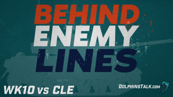 BEHIND ENEMY LINES: Week 10 – Cleveland Browns