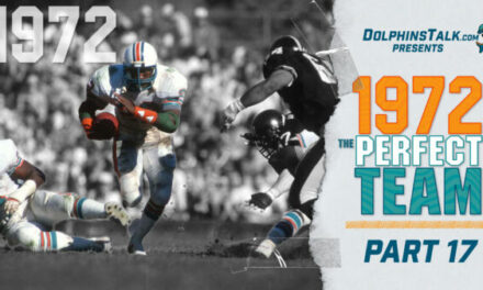The Perfect Team: Part 17 – Dolphins Survive Alley Fight