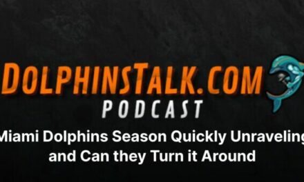Miami Dolphins Season Quickly Unraveling and Can they Turn it Around