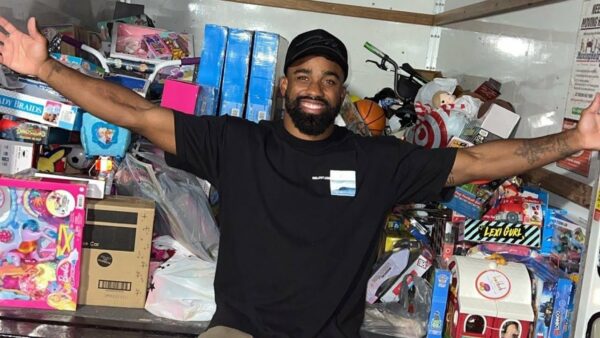 Miami Dolphins player gives back with Toy Drive in New Smyrna Beach