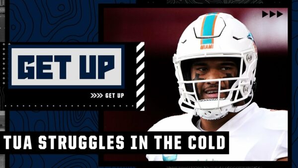 ESPN:  Tua Hasn’t played Very Well in Cold Weather