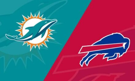 Dolphins vs Bills Sunday 1pm on CBS