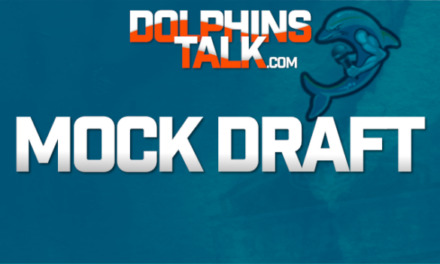 Miami Dolphins Mock Draft 1.0