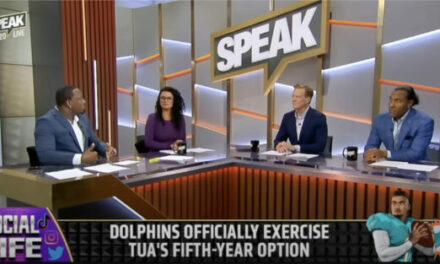 LeSean McCoy and Joy Taylor Talk about Tua’s 5th Year Option