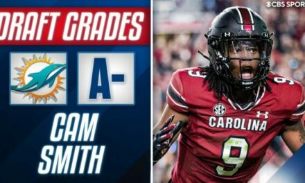 CBS Sports Gives Miami an A- for Drafting Cam Smith in Round 2