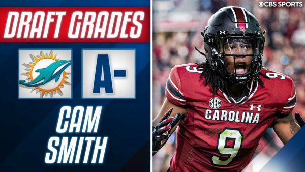 CBS Sports Gives Miami an A- for Drafting Cam Smith in Round 2
