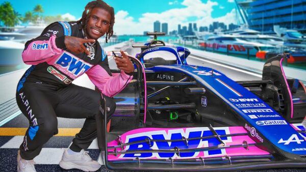 Tyreek Hill Becomes an F1 DRIVER for a Day!