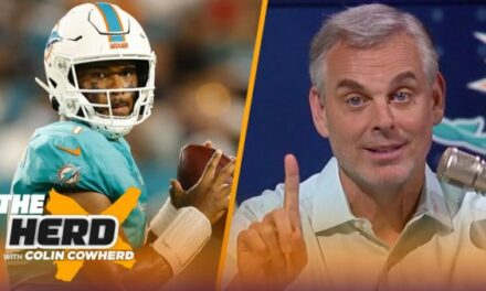 Cowherd: “Tua is Really Easy to Root For”