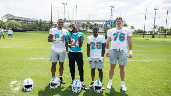 Dolphins Sign 3 of their 4 Draft Picks