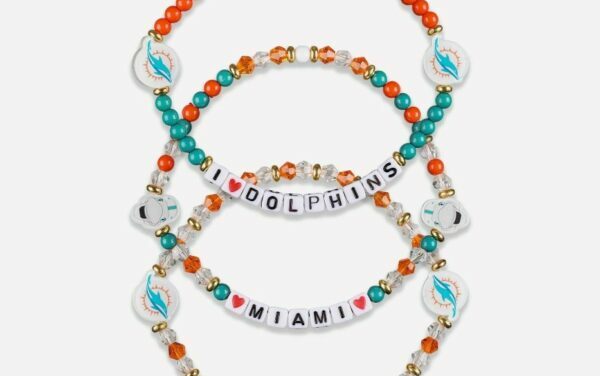 Miami Dolphins Friendship Bracelets Are Available Now From FOCO!