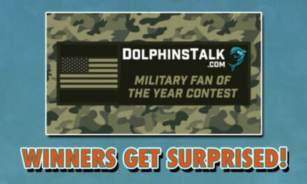 DolphinsTalk 2023 Military Fan of the Year Winners Learn They’ve Won!