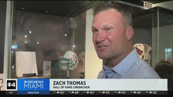 CBS: Catching up with Dolphins legend Zach Thomas