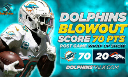 Post Game Wrap Up Show: Dolphins Put Up 70 Pts in Blowout Win